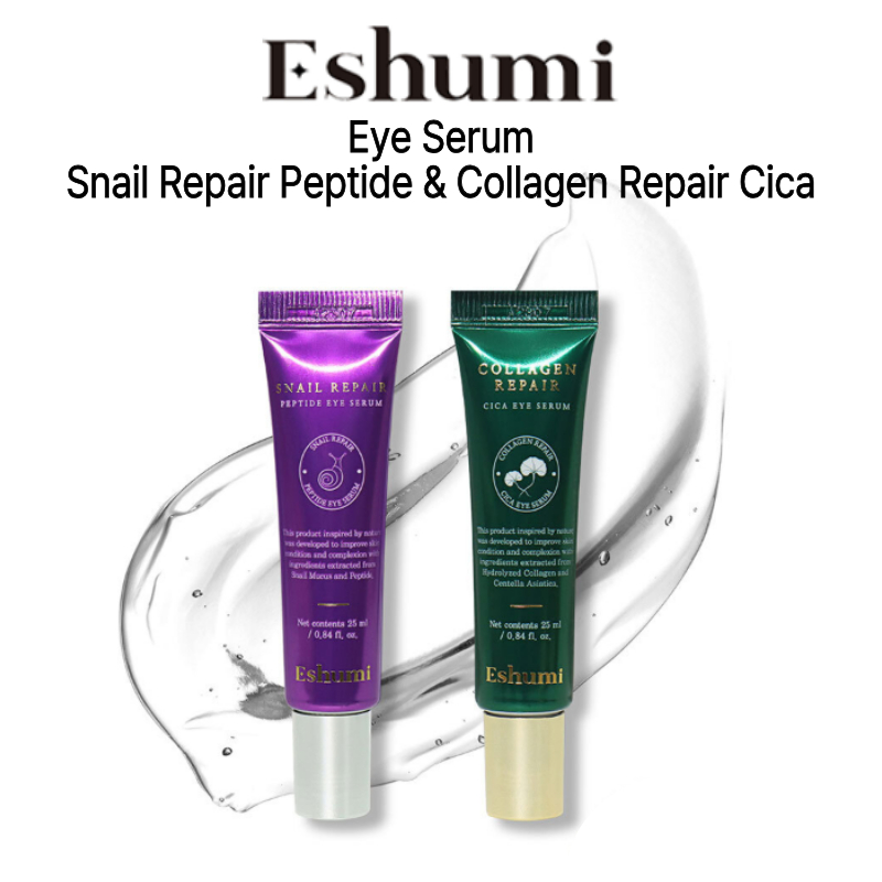 [Eshumi] Repair Rolling Eye Serum Snail Peptide / Collagen Cica