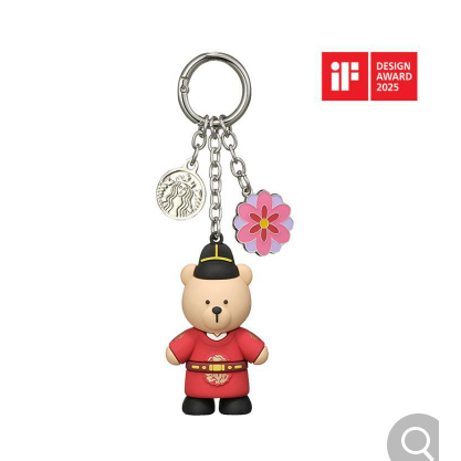 [Starbucks]Hello Korea Bearista Keychain Korean Limited Edition (Seoul, Busan, Jeju, Gangwon, Gyeong