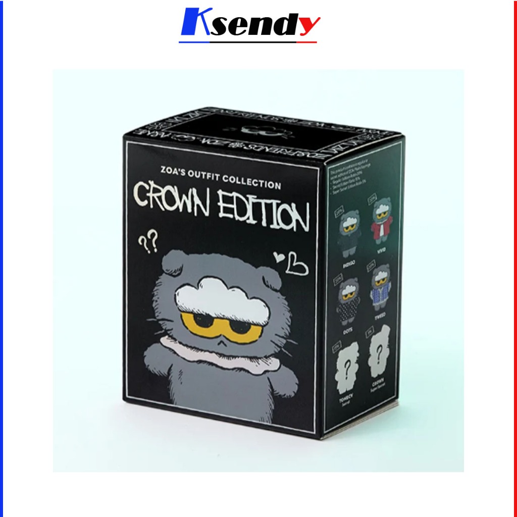 ( GD ) ZO&FRIENDS ZOA CROWN EDITION Random Plush Keyring