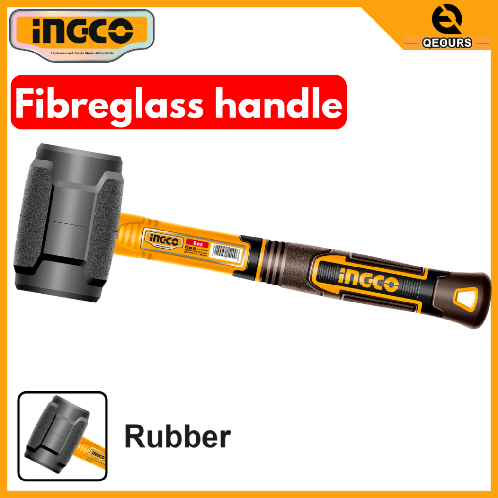 INGCO RUBBER MALLET NON-SPARK HRUH8808 HRUH8816
