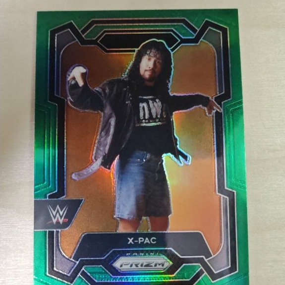 2024 WWE Panini Prizm - X-Pac Green Prizm
