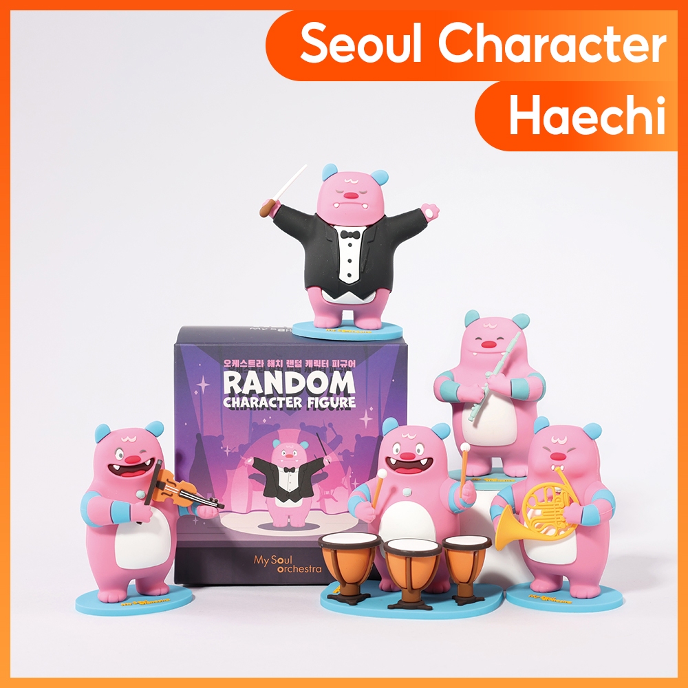 [Korea_ตัวละครโซล] DDP Design Store ตัวละครโซล Haechi & Soul Friends Orchestra Random Figure Blind B