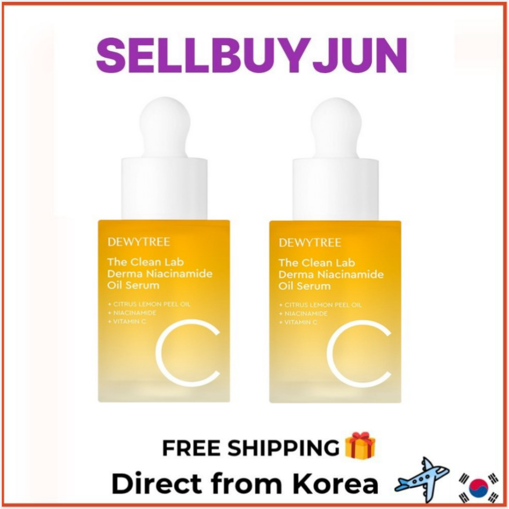 [DEWYTREE] The Clean Lab Derma Niacinamide Oil Serum 30ml C 2 ชิ้นชุด | บํารุงผิวหน้า