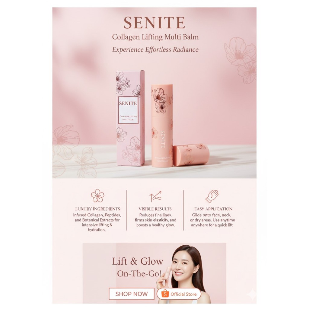 [COREANA SENITE คอลลาเจนยกหลายบาล์ม] คอลลาเจนยกหลายบาล์ม 10g/0.35oz