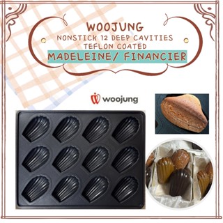 [Woojung]12 holes Baking Mold Pan mould Oven Baking Deep Mad…