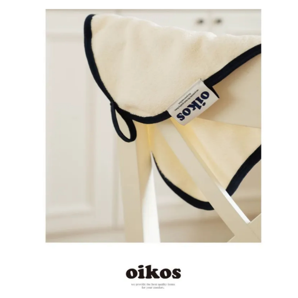[OIKOS] Terry Double-Sided Hand Towel – ผ้าขนหนูแขวนเนื้อนุ่มและหนา (Made in Korea)