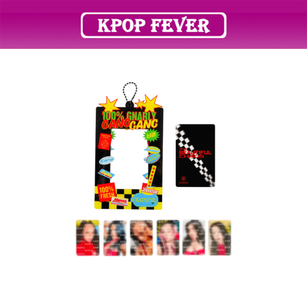 KATSEYE [THE BEAUTIFUL CHAOS] TOUR MD / Photocard Holder