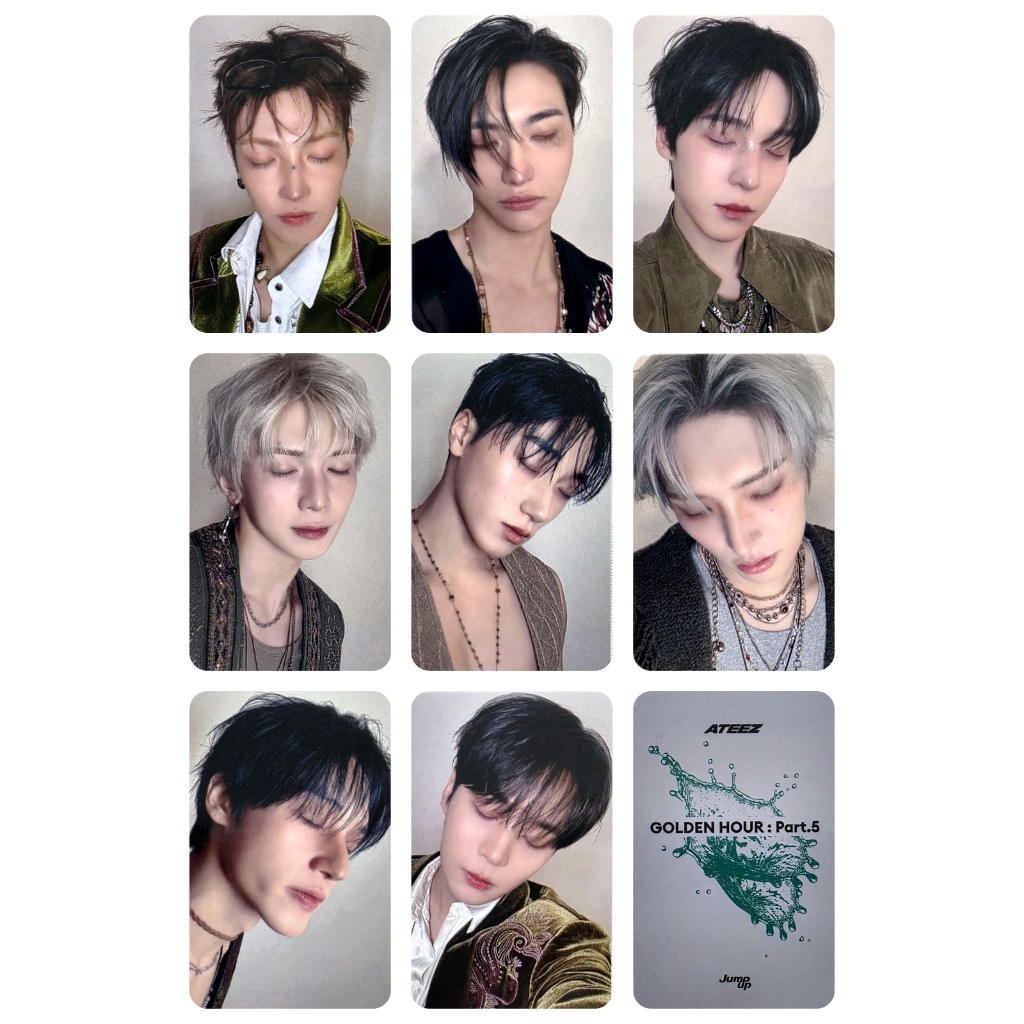 บนมือ ATEEZ 14th Mini Golden Hour Part.5 POB JumpUp