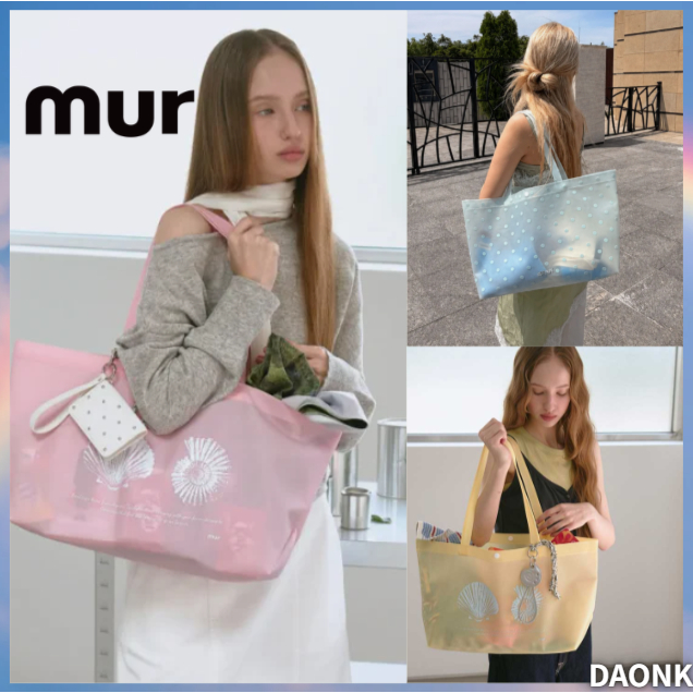 [ MUR ] Jelly Shopper Bag(5color) เกาหลี แท้ 100%