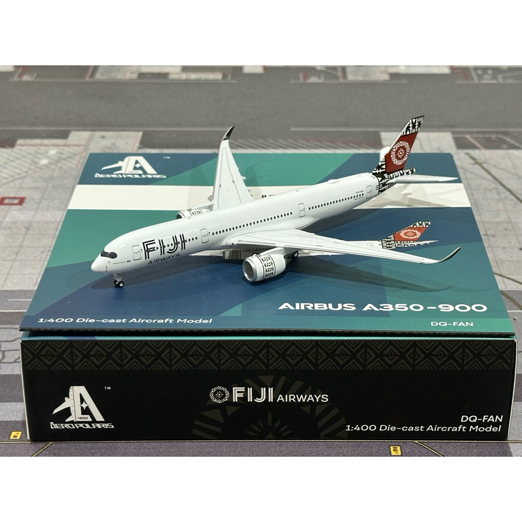 โมเดลเครื่องบิน Fiji Airway A350-900 Scale 1:400 By Aero Polaris