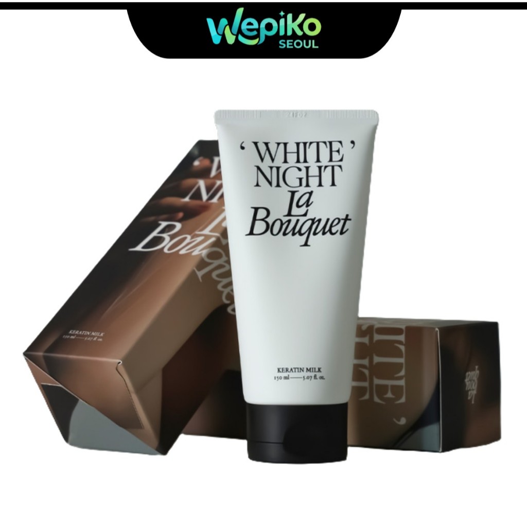 LA BOUQUET KERATIN MILK WHITE NIGHT 150ml สําหรับผมเสีย