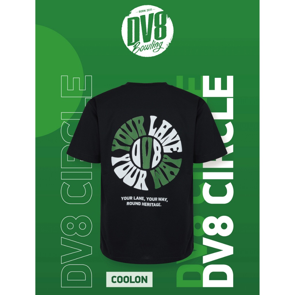 DV8 Circle Bowling เสื้อยืดทรงกลม
