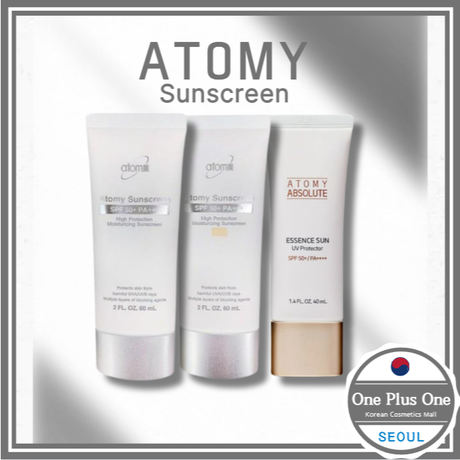 atomy UV Protection  อะโทมี่ ยูวี โพรเทคชั่น ไวท์เทนนิ่ง เอสเซนส์ ซันสกรีน / ครีมกันแดดสำหรับทุกสภาพผิว