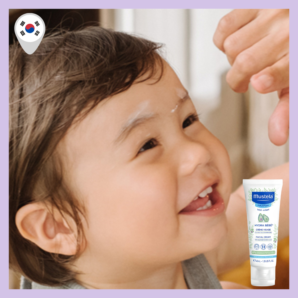 [ Mustela] Hydra Bebe Facial Cream 40ml Daily Moisturizing Care สําหรับทารก