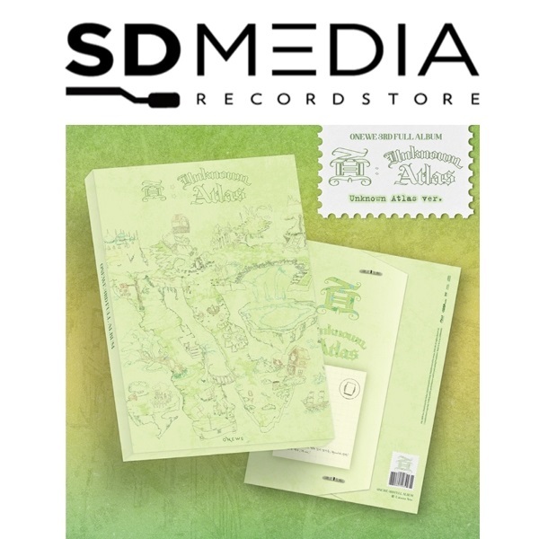 ONEWE ﻿3rd Album - ﻿面 : Unknown Atlas(Unknown Atlas ver.)