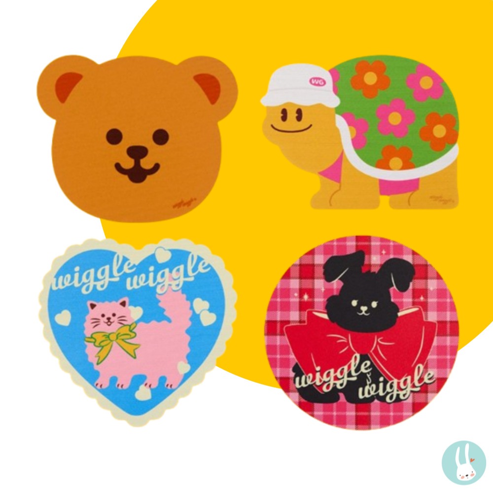 Wiggle Wiggle Mouse Pad 4 Types NEW แผ่นรองเมาส์