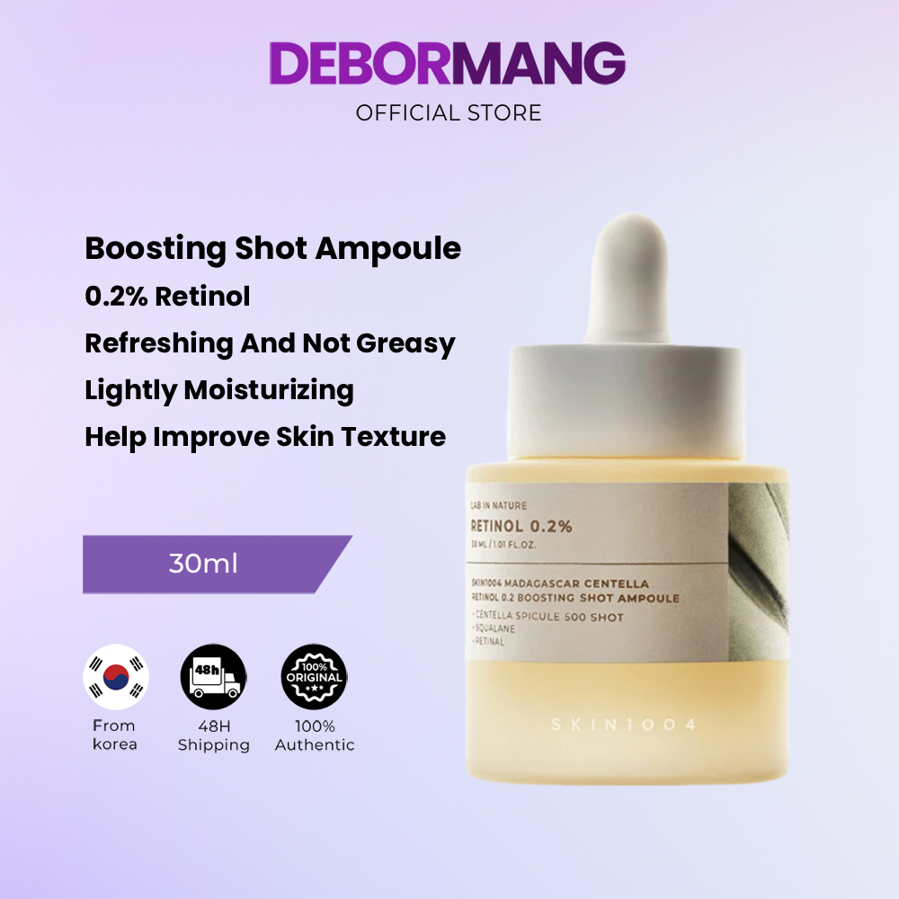 SKIN1004 Madagascar Centella Retinol 0.2 Boosting Shot Ampoule 30ml