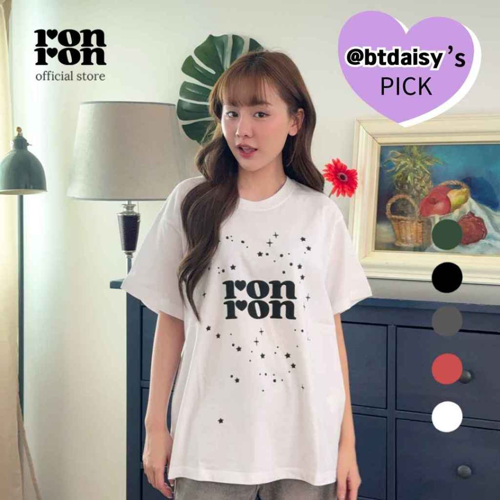 [RONRON] Milk Way Basic Fit T Shirt / 5colors