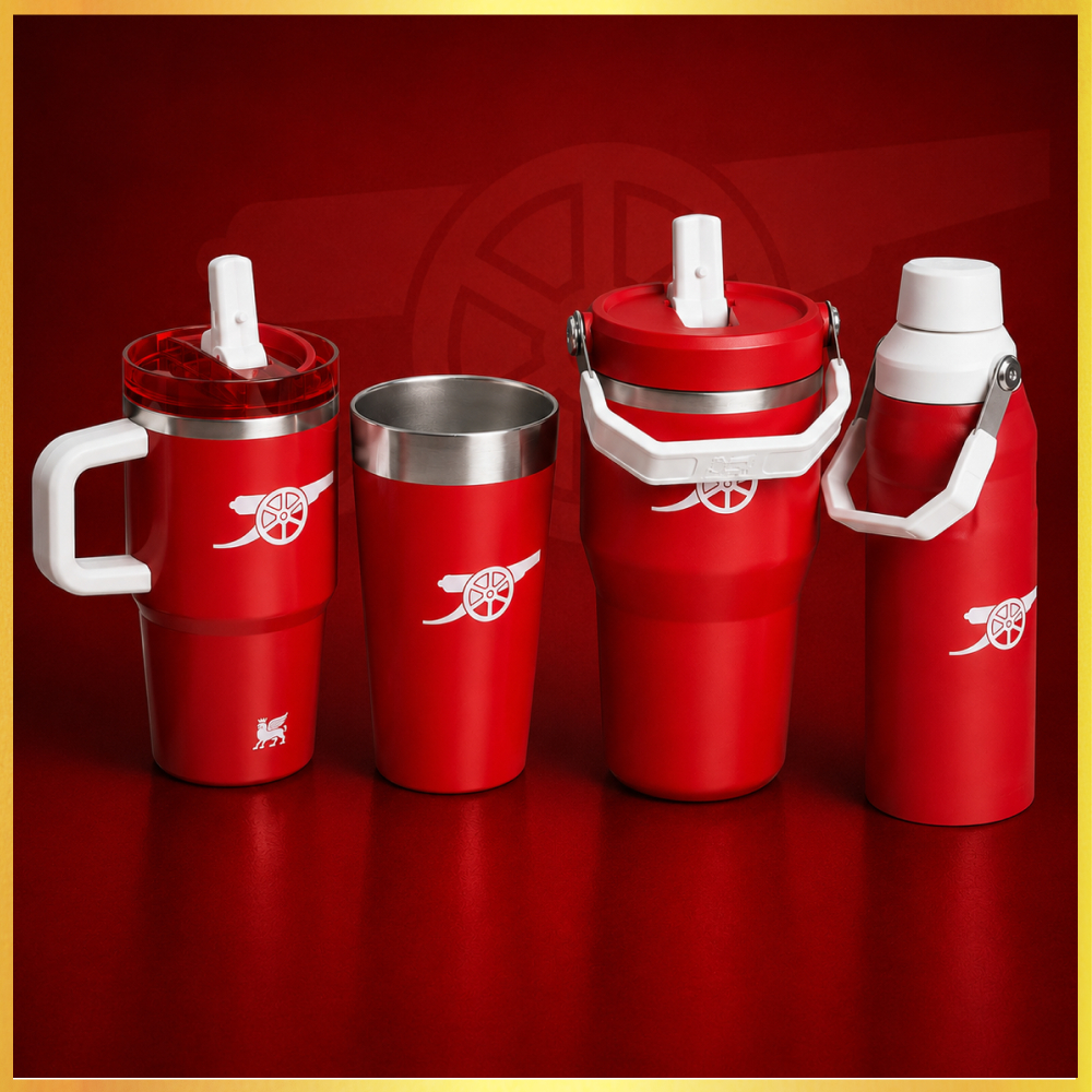STANLEY x ARSENAL 2026 DNA Red Tumbler Collection