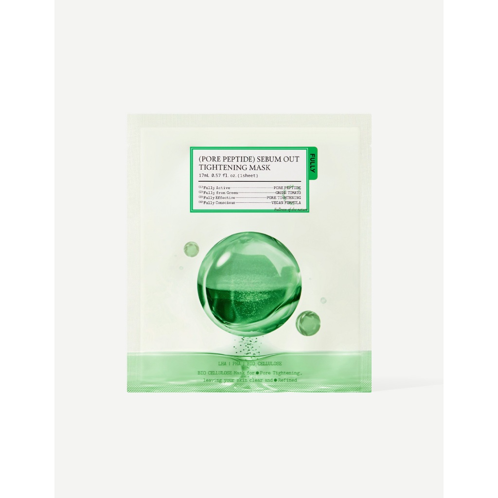 [GIFT] Fully Pore Peptide Sebum Out Tightening Mask 1ea