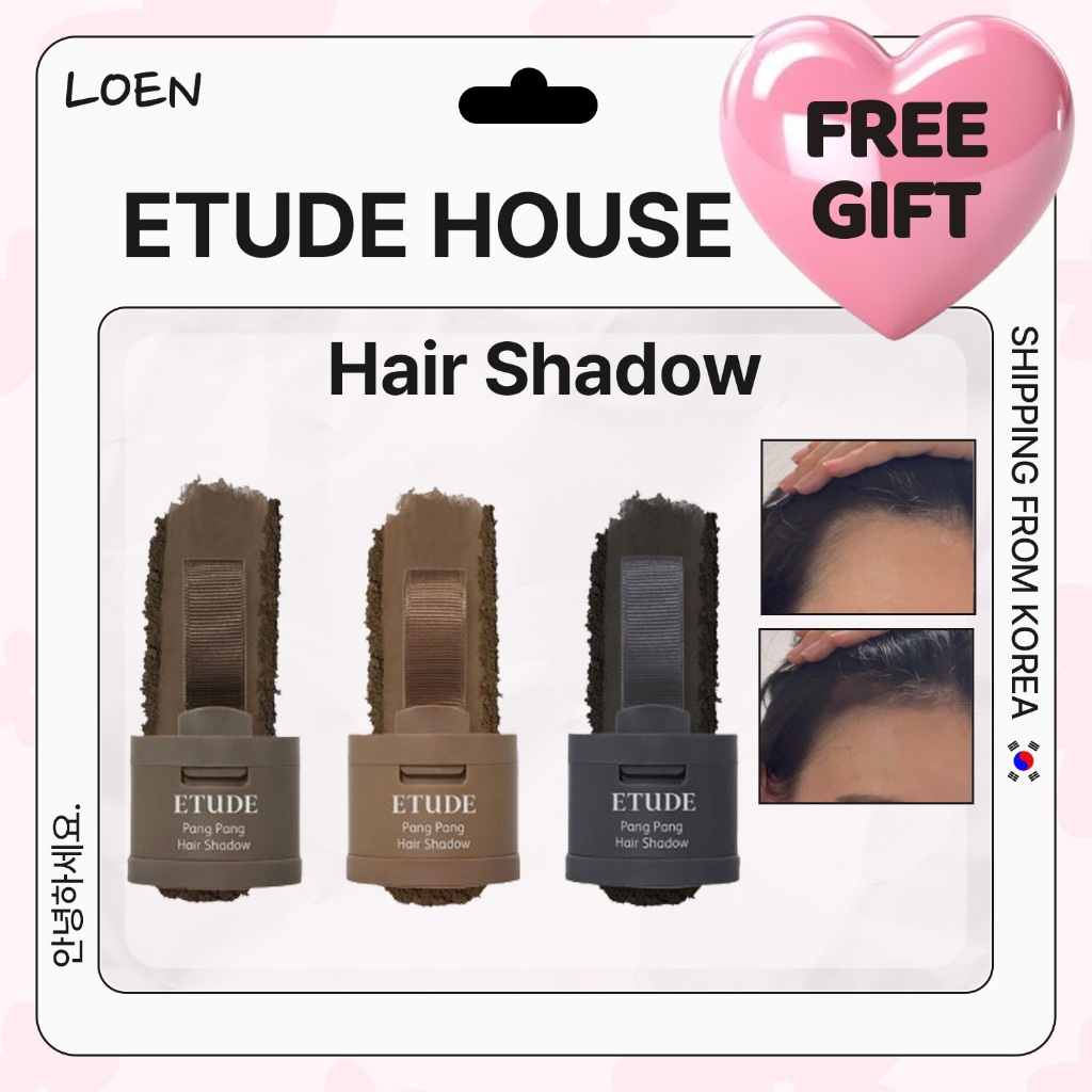 [ETUDE HOUSE] แป้งผมปังเงา | Oliveyoung Hairline Filler หน้าผาก Contour คอนซีลเลอร์ผมธรรมชาติกันน้ํา
