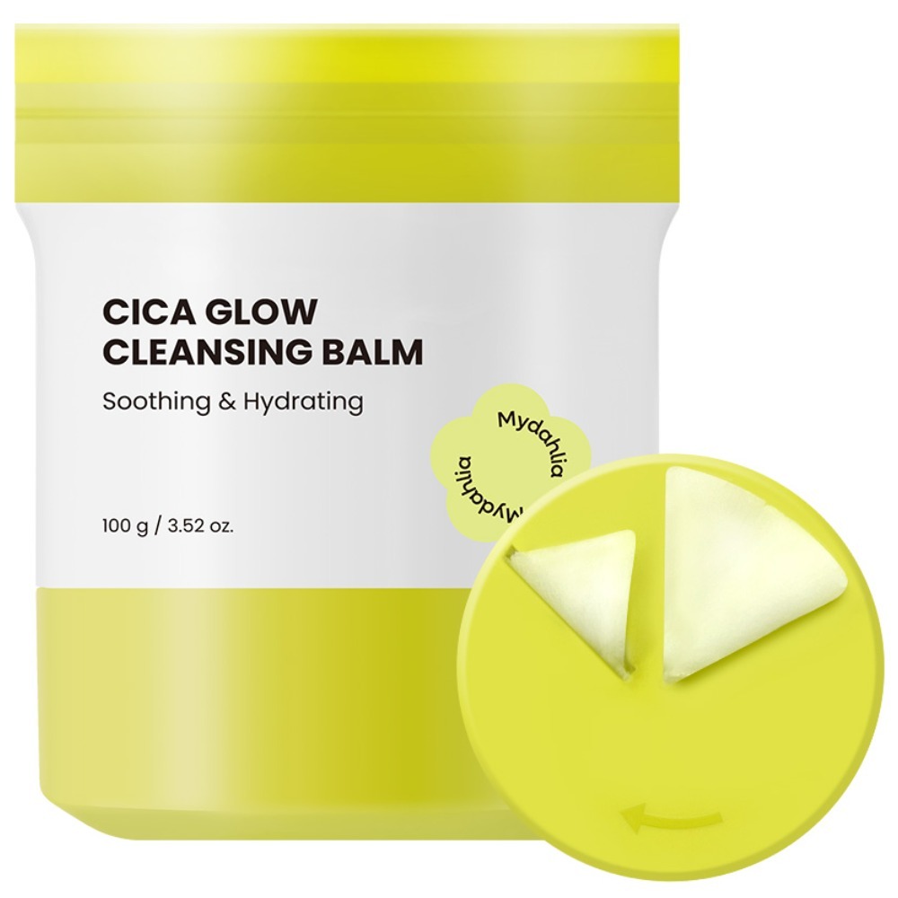 Mydahlia Cica Glow Cleansing Balm 100ml Pore Cleansing Makeup Cleansing Balm Daily Face Cleanser Mad