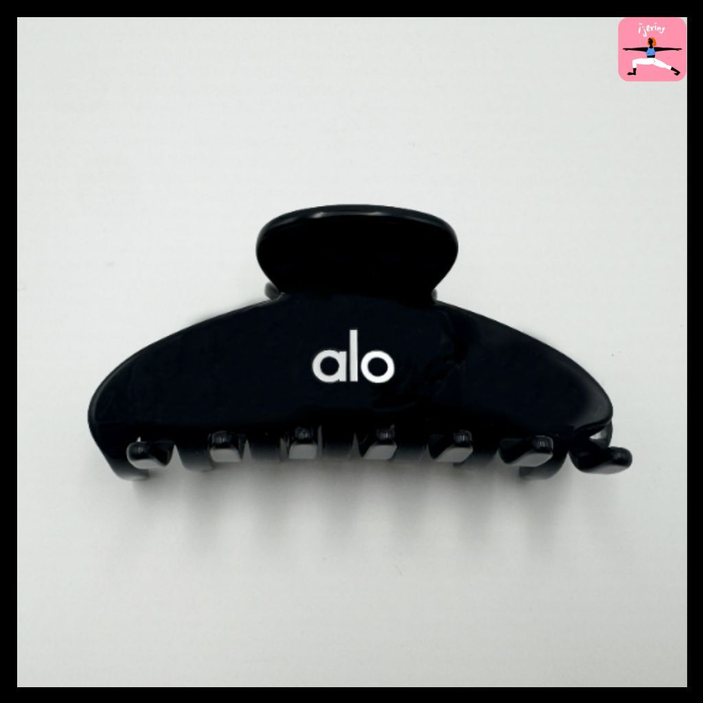 [alo] ผู้หญิง 90s Claw คลิป Cellulose Acetate เครื่องประดับผมอินเทรนด์