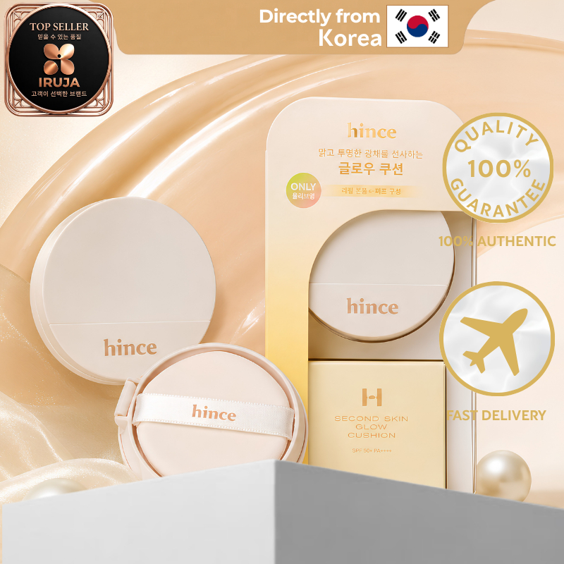 [IRUJA KOREA] Hince Second Skin Glow Cushion (สินค้าหลัก + รีฟิล)