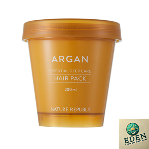 [K-Beauty] Nature Republic Argan Essential Deep Care Hair Pack 200ml