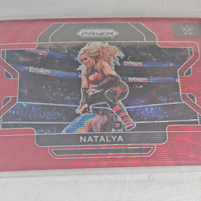 2024 WWE Panini Prizm-Natalya Red Prizm