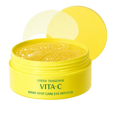 GOODAL Green Tangerine Vitamin C Eye Patch Alpha (60 ชิ้น) Tone-up Firming Gel Mask