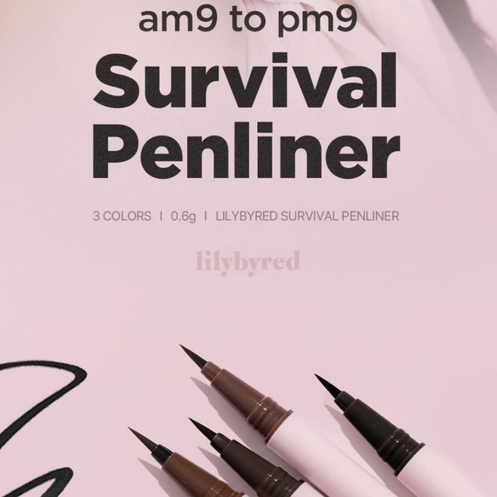 Lilybyred Nine to Nine Survival Pen Liner (0.6g) 3 สี