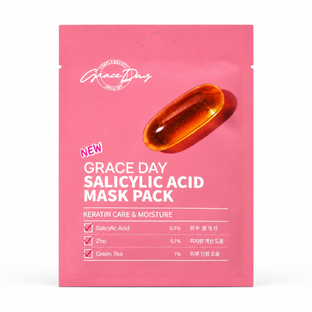 [Grace day] Salicylic Acid Mask Pack, 27g, 1pc / Korean Face Mask / ของแท้ 100% โดย Studio Seoul