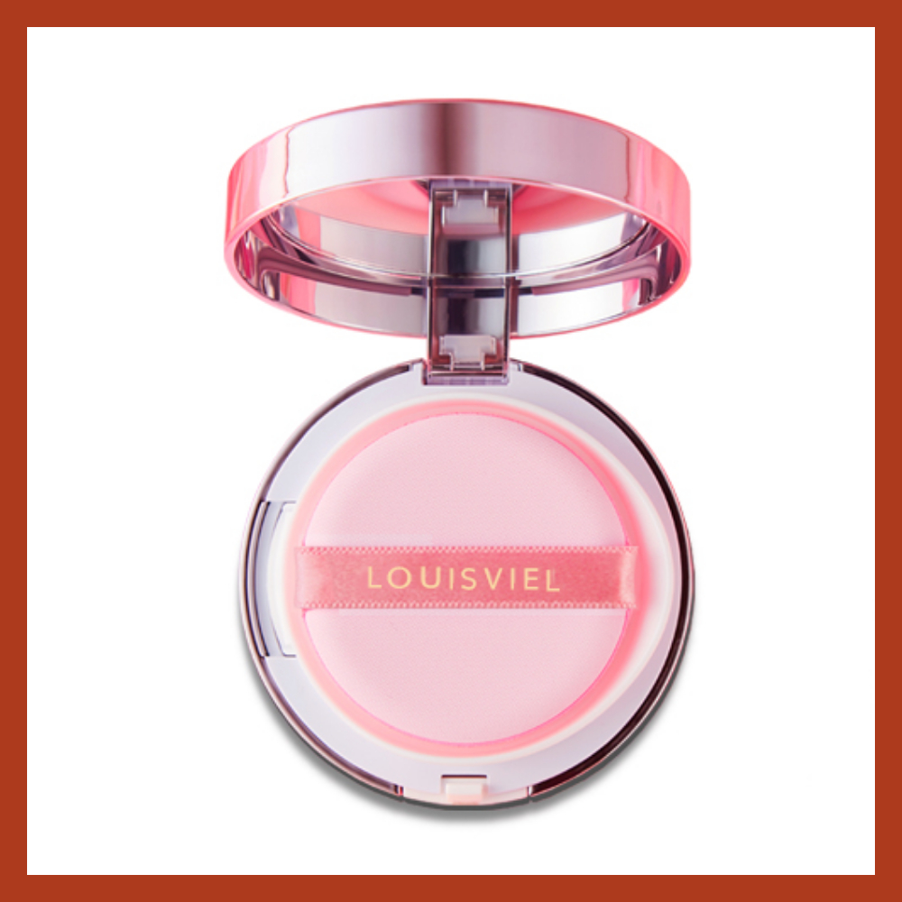 LOUISVIEL Peach Peach Air Cushion Foundation 15g คุชชั่น Dewy Coverage