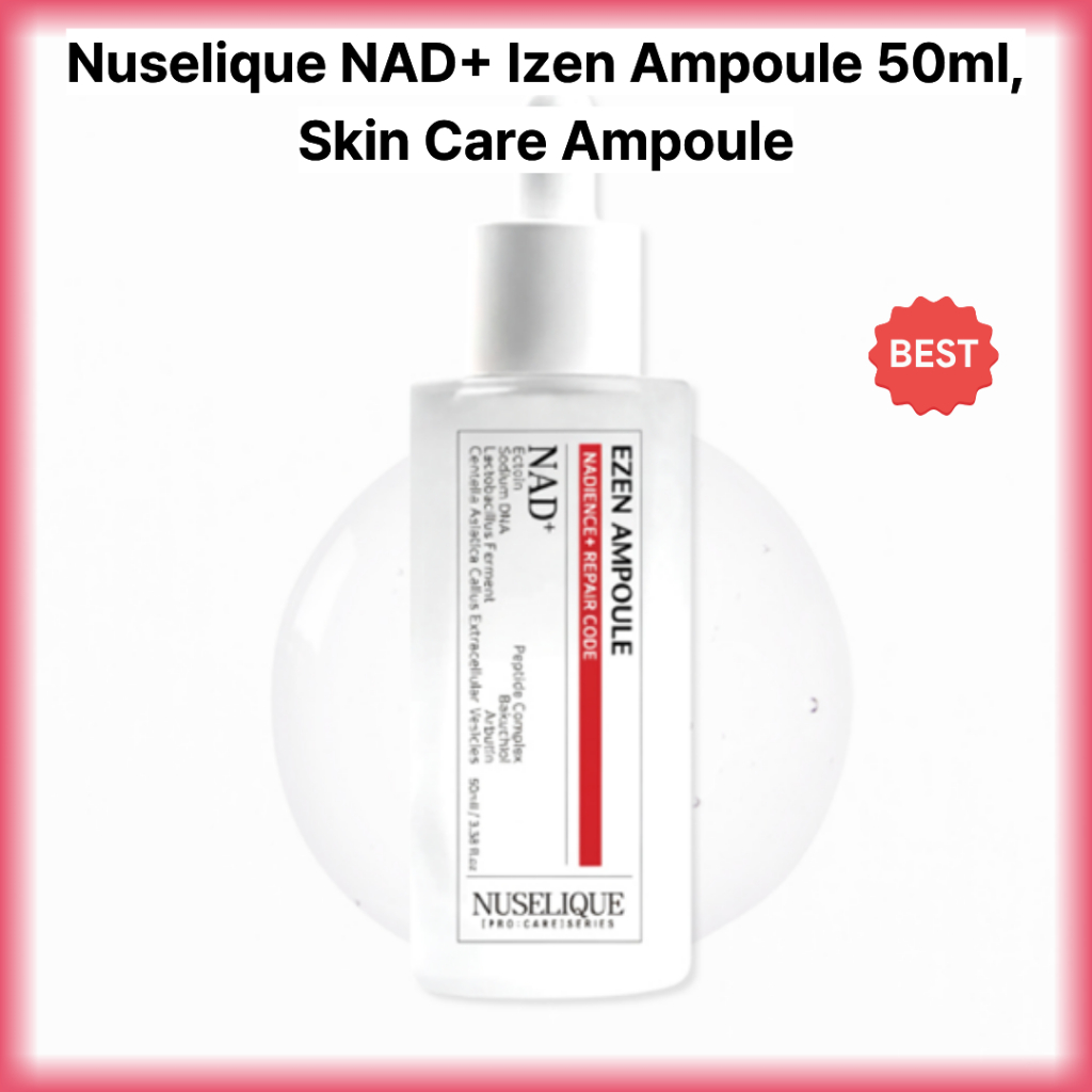 [nuselique] Nadyence+ Repair Code Izen Ampoule 50ml | NAD+ Cellular Rejuvenation Serum, Anti-Aging &