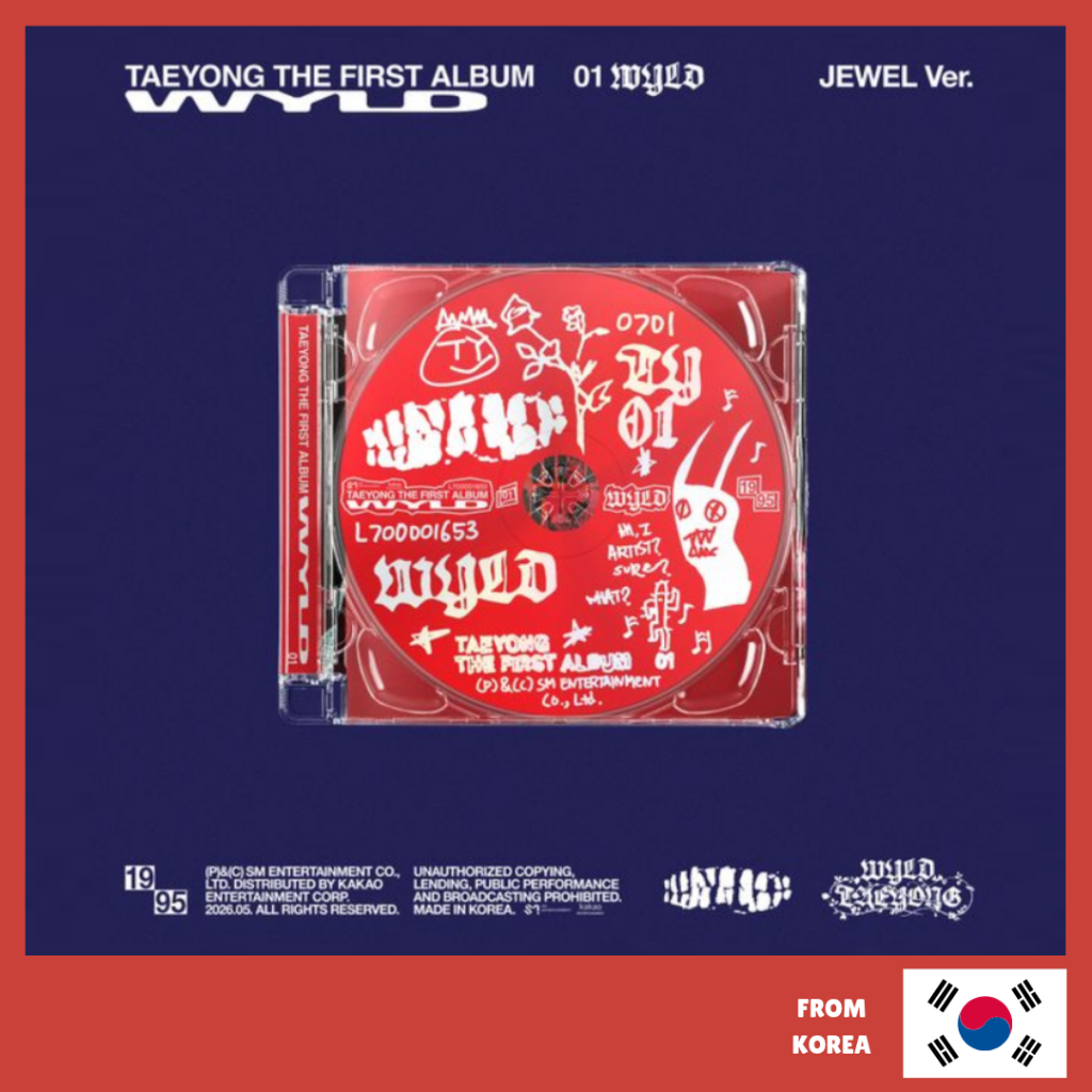 [NCT TAEYONG] - [WYLD] (Jewel Case Ver.) อัลบั้มเต็ม 1 / CD-R / Random Photocard
