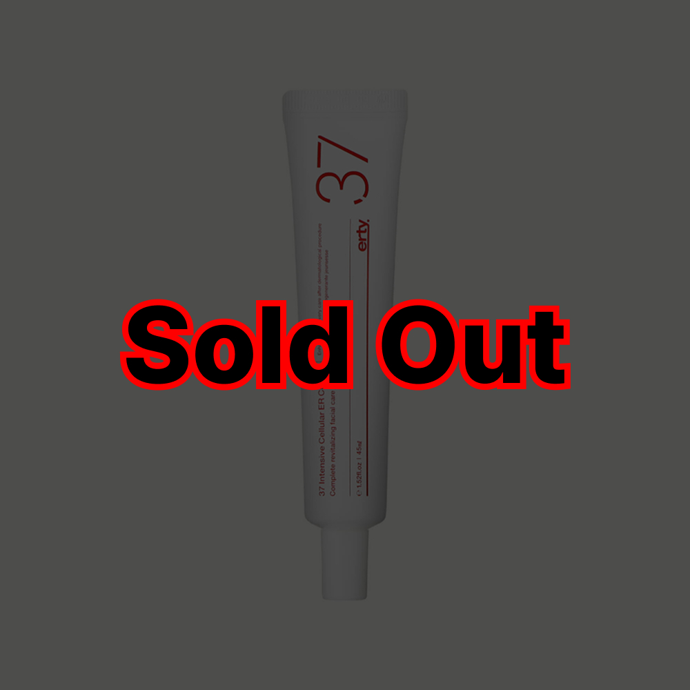 [SOLD OUT] Erty  37 Intensive Cellular ER Cream 45ml Complete Revitalizing Korean Skincare Facial Mo