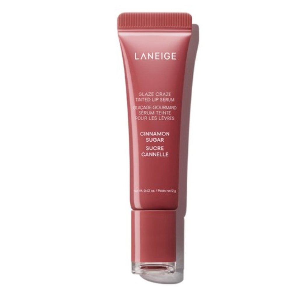 LANEIGE Glaze Craze Tinted Lip Serum – อบเชยน้ําตาล (12g)