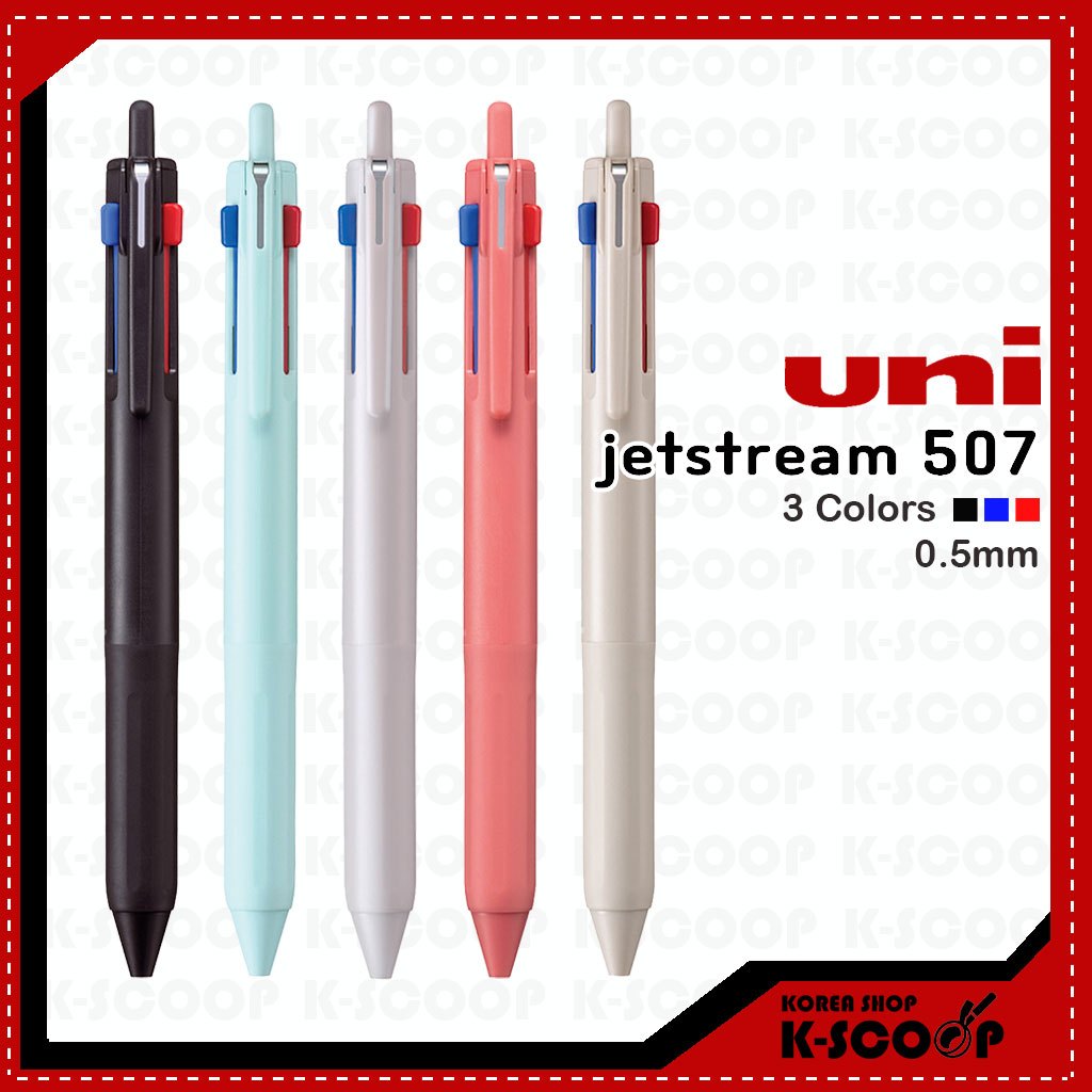 Uni Jetstream 507 3in1 Multi ปากกาลูกลื่น 0.5 มม. SXE3-507-05