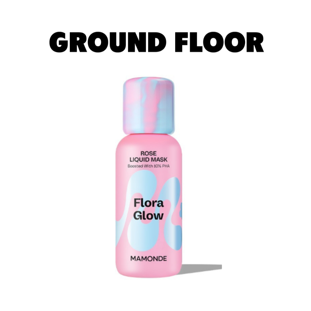 MAMONDE FLORA GLOW ROSE LIQUID MASK 80ML (Rose Peptide & 10% PHA)