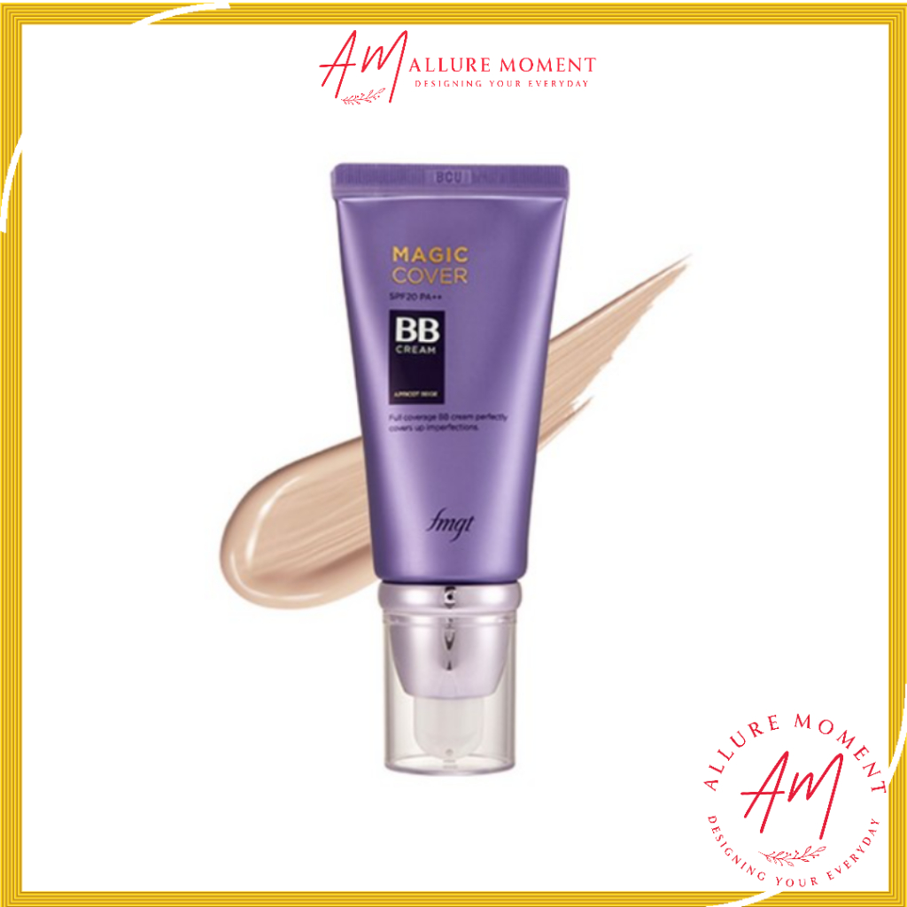 [The Face Shop] FMGT Magic Cover BB Cream 45ml | Full-Coverage K-Beauty Base Finish / Magic Cover BB