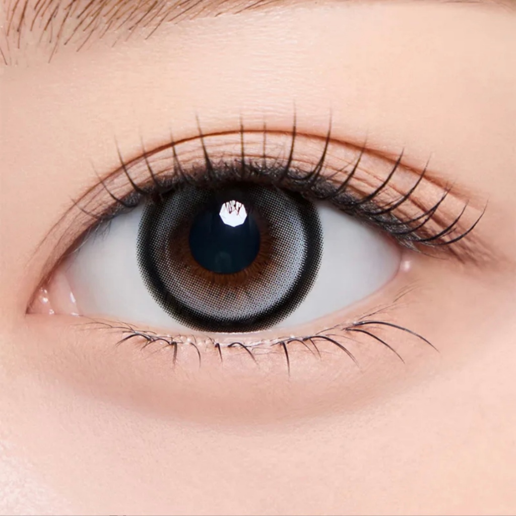 Hapa Kristin Cat-titude 1 Day Sapphire GreyDaily คอนแทคเลนส์แบบใช้แล้วทิ้ง10 ชิ้น