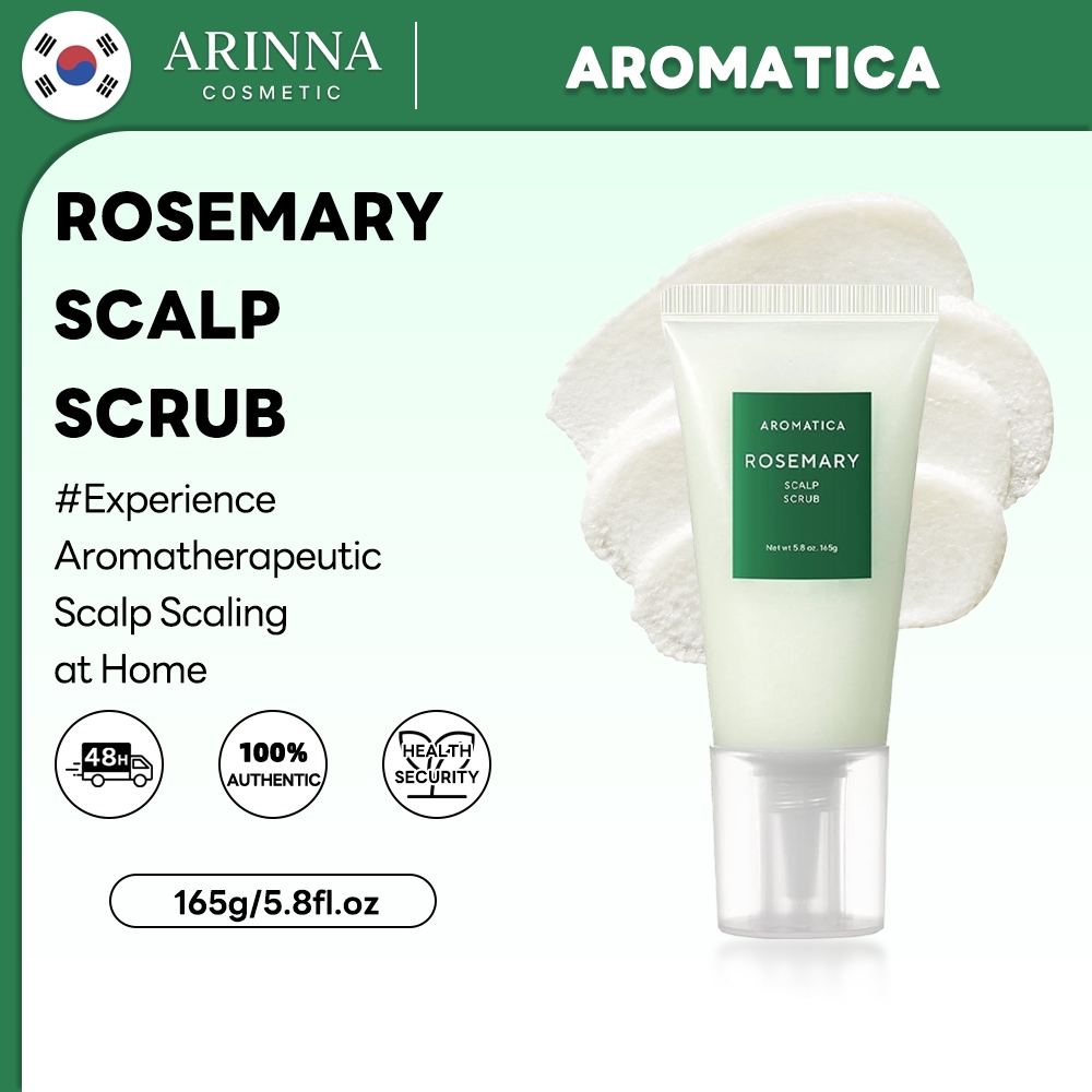 AROMATICA Rosemary Scalp Scrub 165g