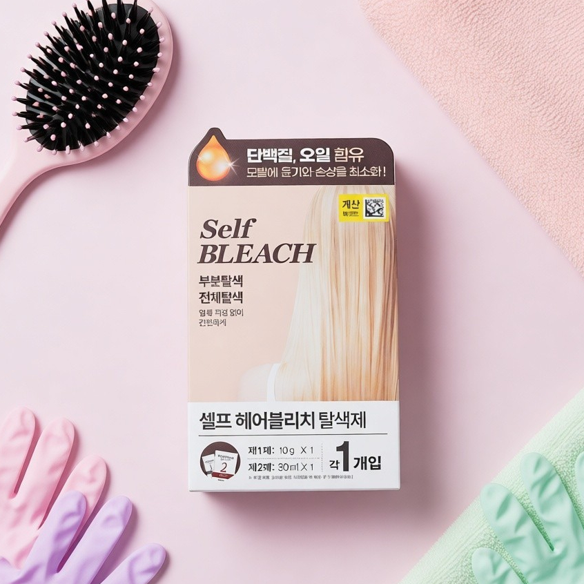[Daiso] Freemo Factory Hair Bleach, 40ml, 1pc / Korean Hair Bleach / Self-Bleaching / ของแท้ 100% โด