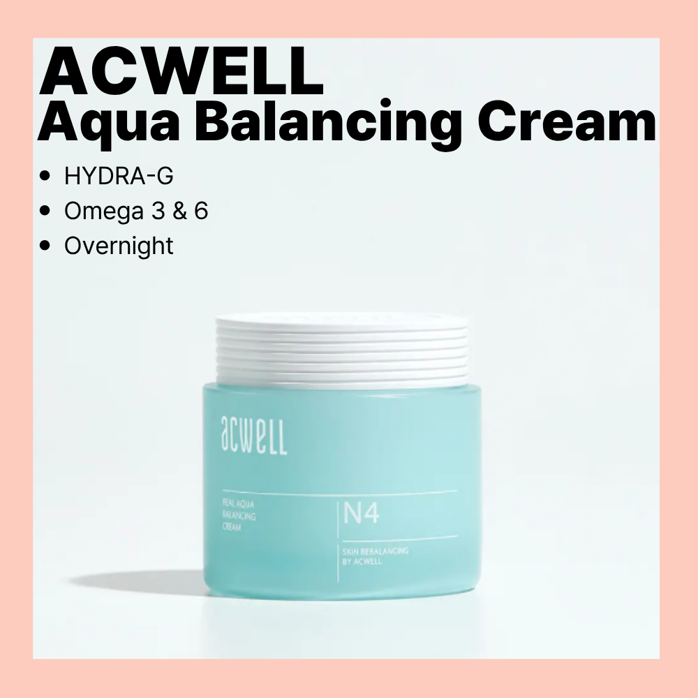 [ACWELL] Real Aqua Balancing Cream 50ml 1 ชิ้น