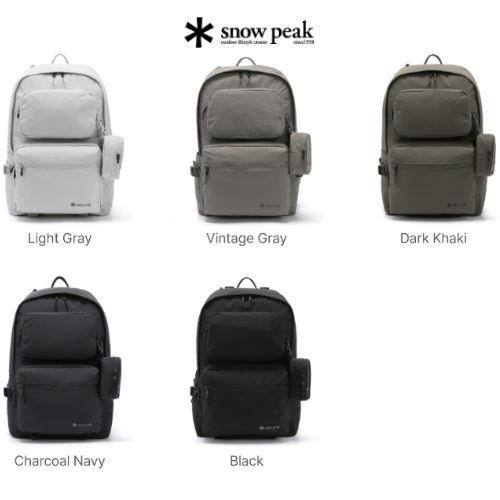 [Snow Peak] กระเป๋าเป้ Dual Tech 25L | กระเป๋าเป้สะพายหลังสําหรับเดินทางเดินป่ากลางแจ้งน้ําหนักเบากั