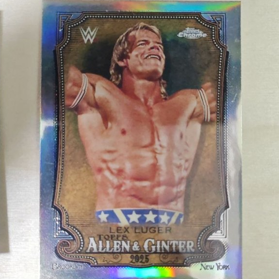 2025 Topps WWE Chrome - Lex Luger และ Ginter Insert