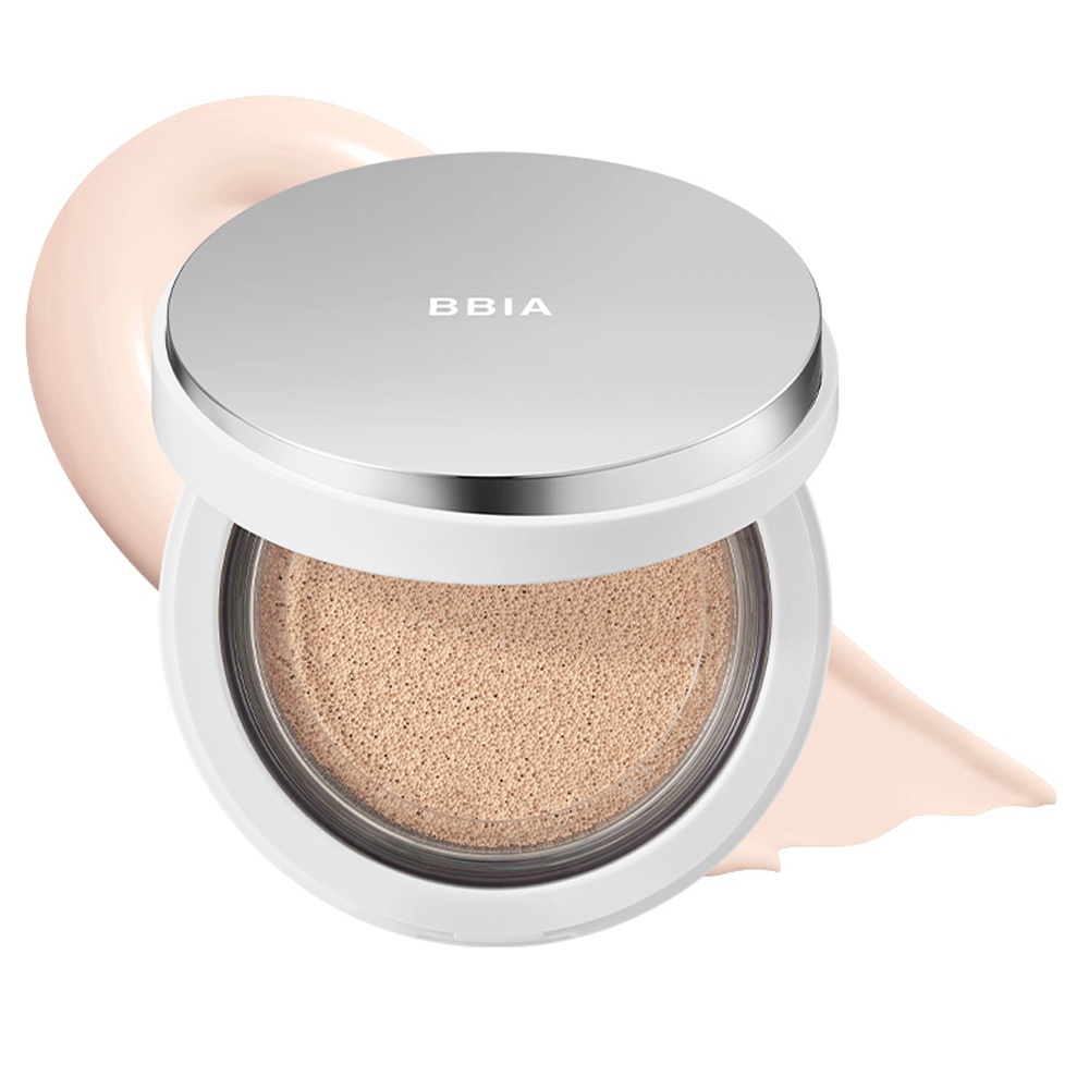 BBIA Eau Glow Cushion 15g วีแกน ดิววี่กลาส สกิน ฟาวเดชั่น (17/21/23)