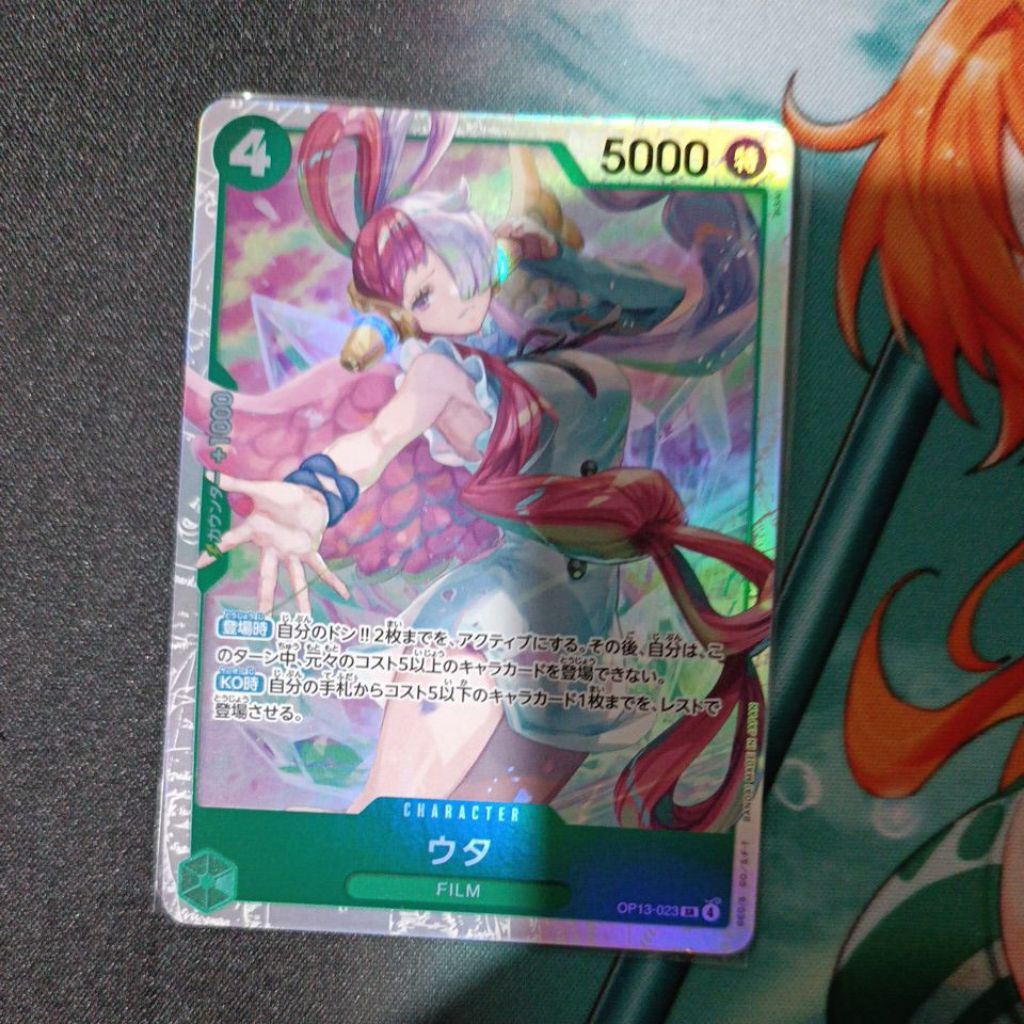 การ์ดเกมวันพีซ OP13-023 SR ฟอยล์ญี่ปุ่น