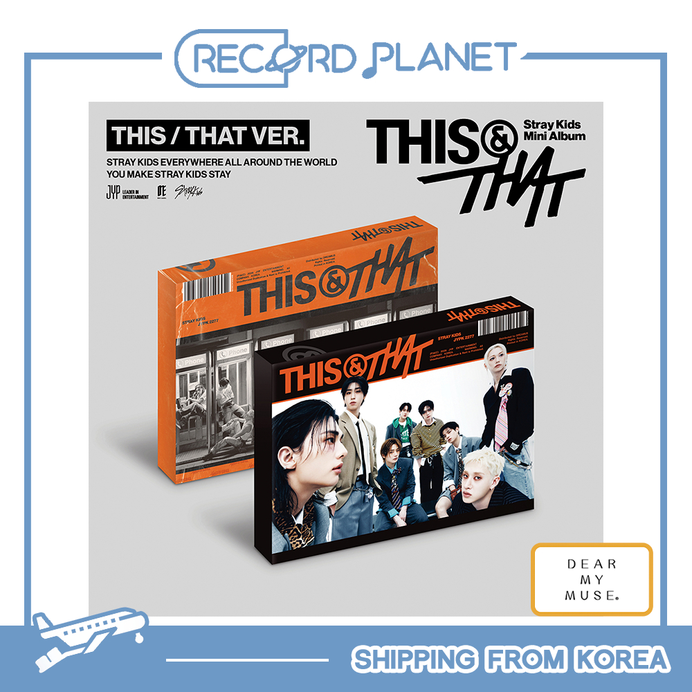 [POB SELECTABLE] Stray Kids - THIS & THAT (PHOTOBOOK VER.)